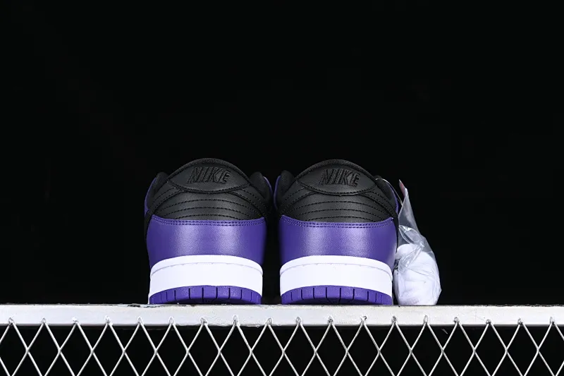 All categories Nk SB Dunk series Nk SB Dunk Low low-top sneakers Nk SB Dunk Low "Court Purple" black purple North Carolina blue low-top casual sports skateboard shoes BQ6817-500